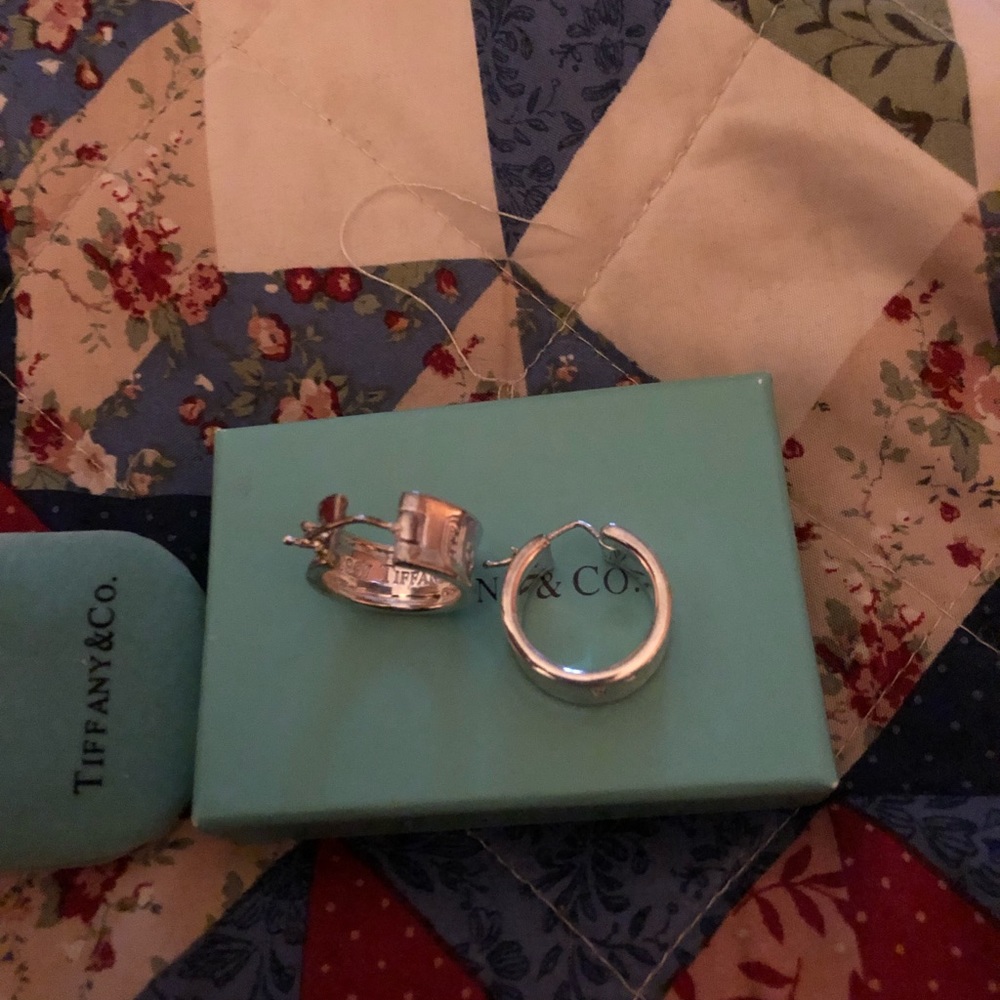 Tiffany &Co hoop earrings